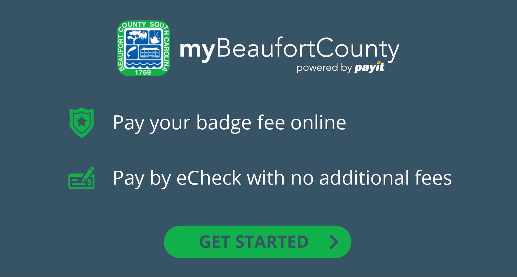 Order or renew security badges.